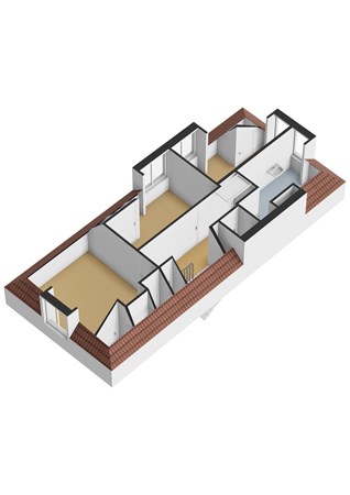 Floorplan - Havenstraat 27, 3441 BH Woerden